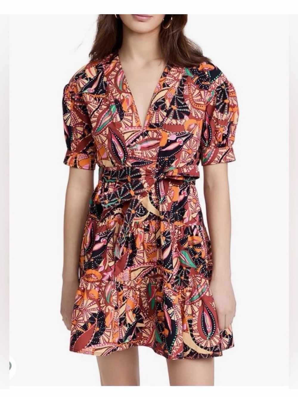 ALC Carey Printed Dress size 4
